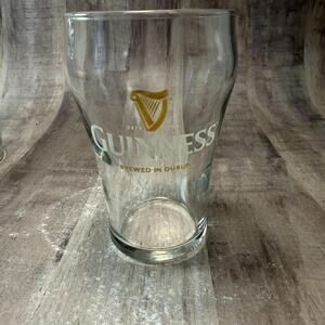 Guinness Harp Beer Lager Tasting Glass 4" Tall 7 oz. Rare EUC
